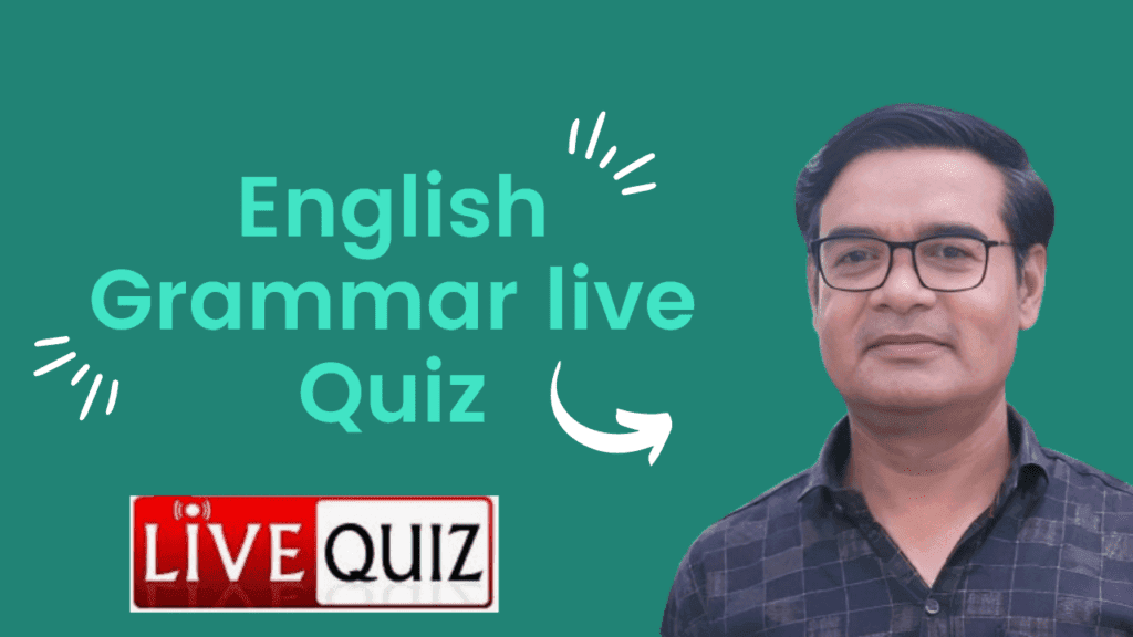 English Grammar Live Quiz 1