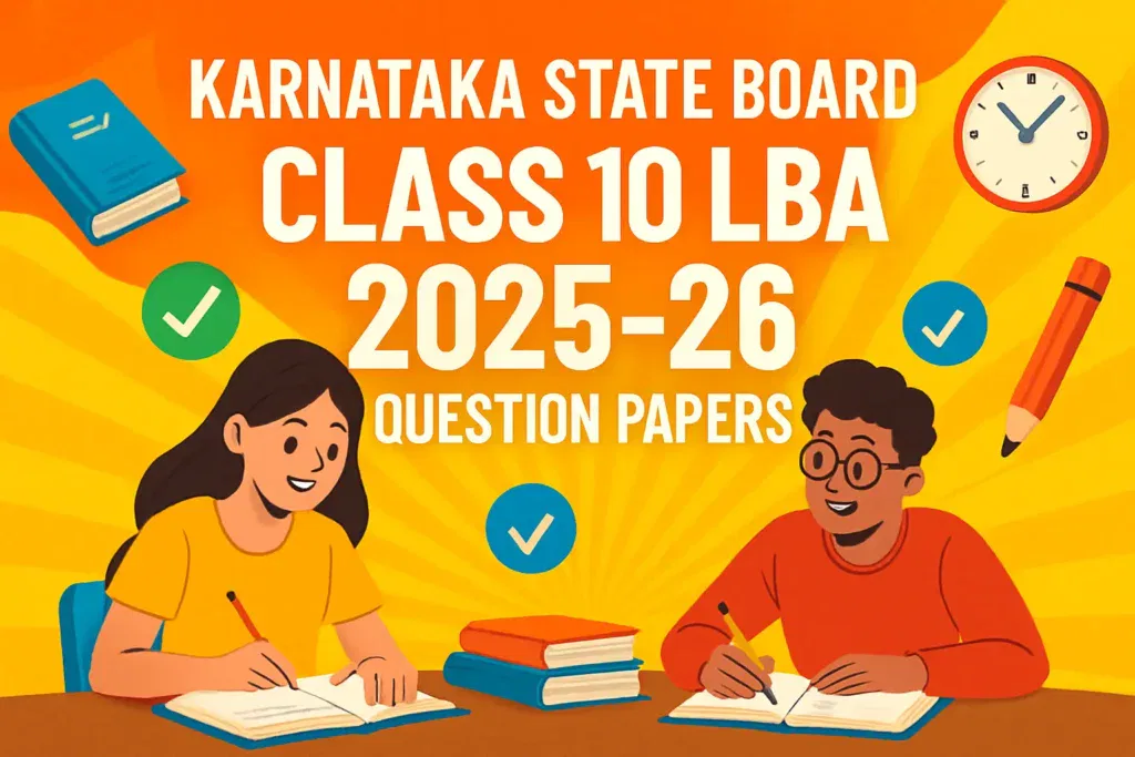 10th LBA Question papers with Key Answers