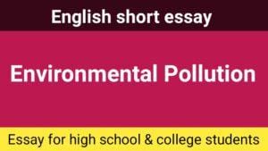 Environmental Pollution