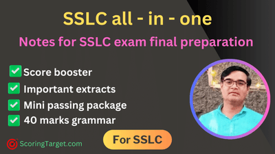 SSLC all in one notes 2025