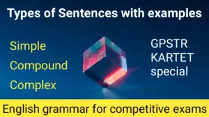 Types of sentence