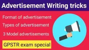 Advertisement writing