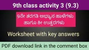 Kalika Chetarike activity 3