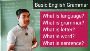 Basic English Grammar