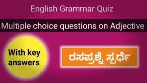 English grammar quiz