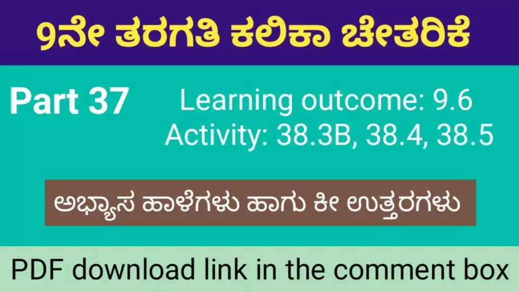 Kalika Chetarike activity 37 for 9th class