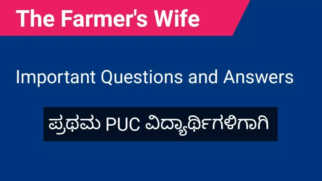 The Farmer’s Wife question and answer