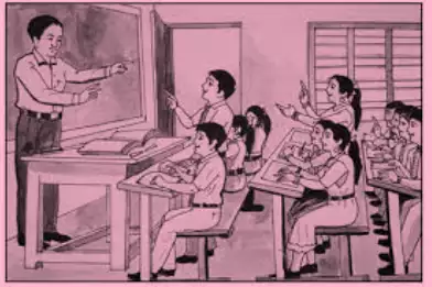 Write a description or an account of what the picture suggests to you in a paragraph.